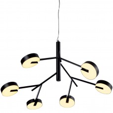 Φωτιστικό Κρεμαστό LED 50W 230V 3530lm Θερμό Φως σε Μαύρο Ματ 955SENSO6